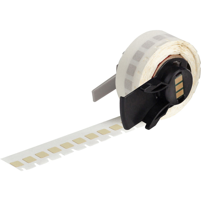 Matte Amber Ultra Heat Resistant Polyimide Labels for M610 M611 BMP61 M710 with media adapter and BMP71 with media adapter