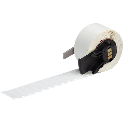 Aggressive Adhesive MultiPurpose Clear Polyester Labels for M610 M611 BMP61 M710 with media adapter and BMP71 with media adapter