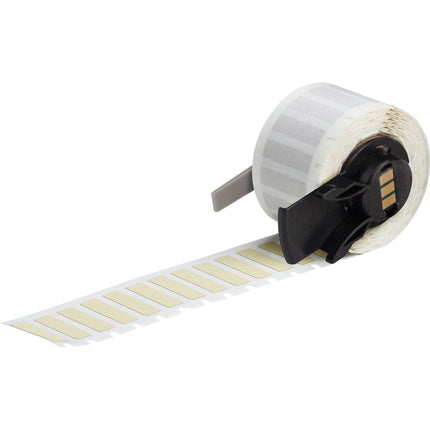 Matte Amber Ultra Heat Resistant Polyimide Labels for M610 M611 BMP61 M710 with media adapter and BMP71 with media adapter
