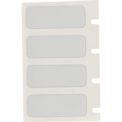 Ultra Aggressive Adhesive Metallised Matte Polyester Labels for M610 M611 BMP61 M710 with media adapter and BMP71 with media adapter