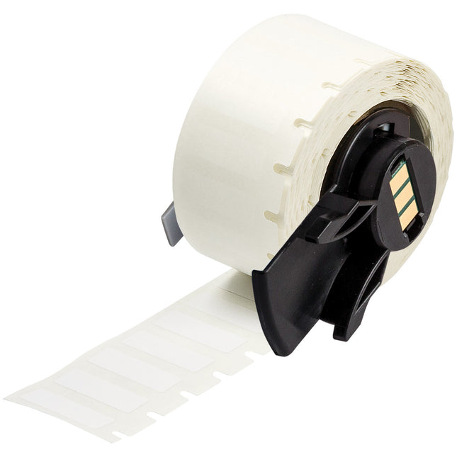 Repositionable MultiPurpose Vinyl Cloth Labels for M610 M611 BMP61 M710 with media adapter and BMP71 with media adapter