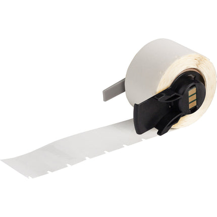 Aggressive Adhesive MultiPurpose Clear Polyester Labels for M610 M611 BMP61 M710 with media adapter and BMP71 with media adapter