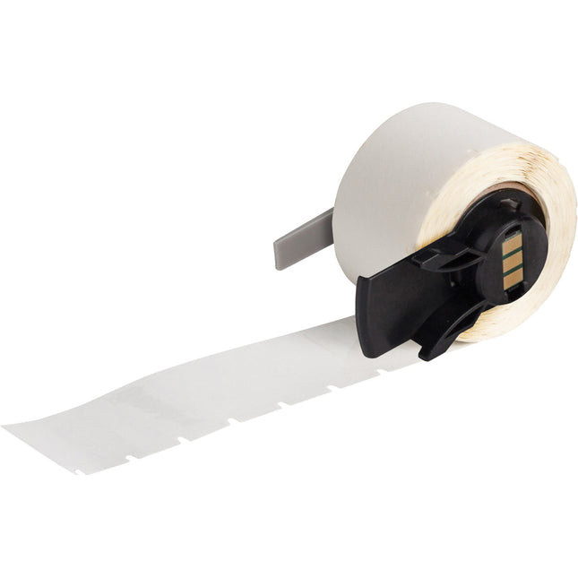 Aggressive Adhesive MultiPurpose Clear Polyester Labels for M610 M611 BMP61 M710 with media adapter and BMP71 with media adapter