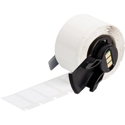 Repositionable MultiPurpose Vinyl Cloth Labels for M610 M611 BMP61 M710 with media adapter and BMP71 with media adapter