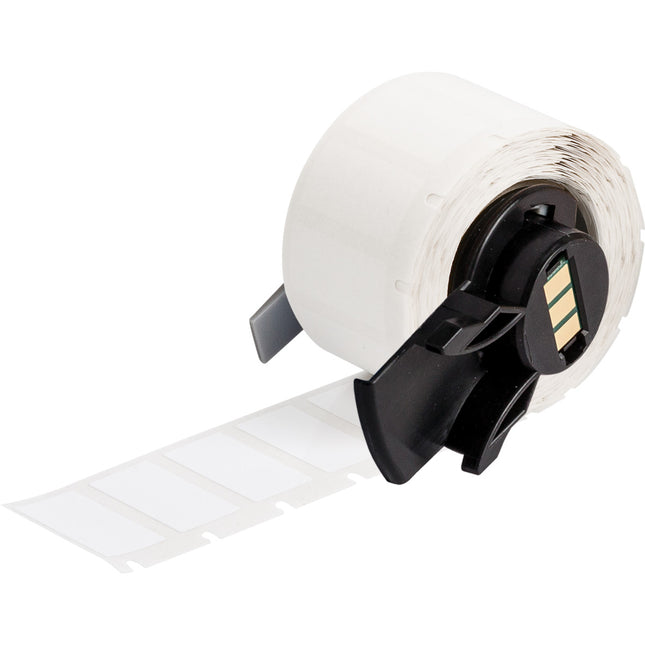 Repositionable MultiPurpose Vinyl Cloth Labels for M610 M611 BMP61 M710 with media adapter and BMP71 with media adapter