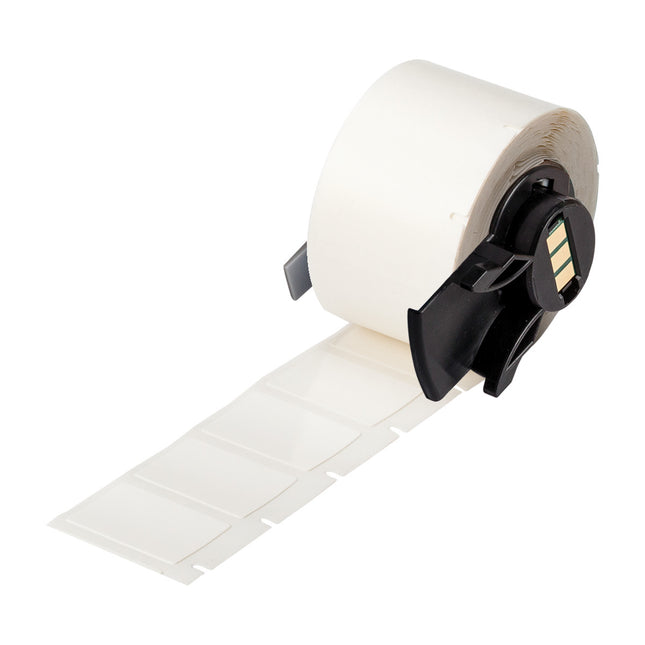 Repositionable MultiPurpose Vinyl Cloth Labels for M610 M611 BMP61 M710 with media adapter and BMP71 with media adapter