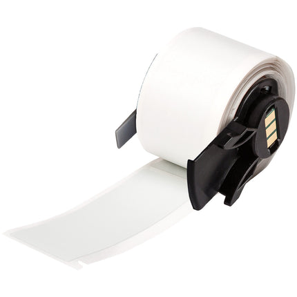 Metallised Matte Gray Polyester Labels for M610 M611 BMP61 M710 with media adapter and BMP71 with media adapter