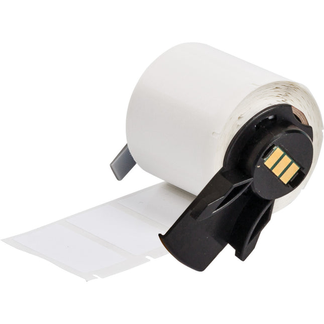 Repositionable MultiPurpose Vinyl Cloth Labels for M610 M611 BMP61 M710 with media adapter and BMP71 with media adapter