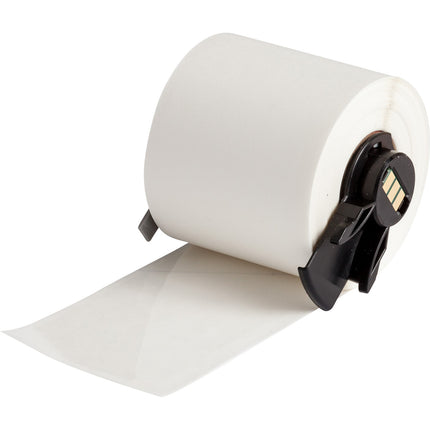 Harsh Environment MultiPurpose Clear Polyester Labels for M610 M611 BMP61 M710 with media adapter and BMP71 with media adapter