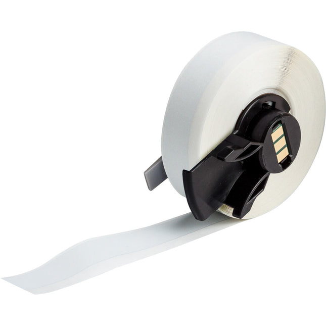 Metallised Matte Gray Polyester Labels for M610 M611 BMP61 M710 with media adapter and BMP71 with media adapter