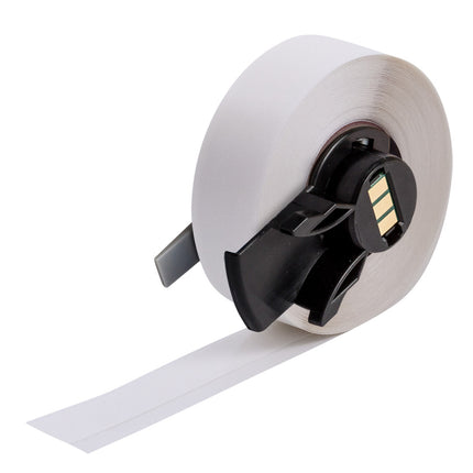 Repositionable MultiPurpose Vinyl Cloth Labels for M610 M611 BMP61 M710 with media adapter and BMP71 with media adapter