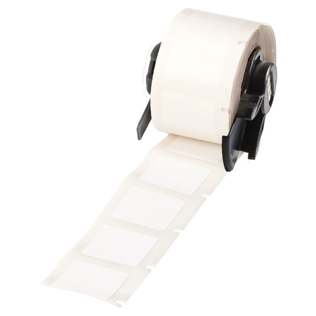 Solvent Resistant Polyester Labels for M610 M611 BMP61 M710 with media adapter and BMP71 with media adapter