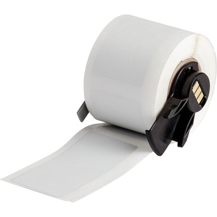 Metallised Matte Gray Polyester Labels for M610 M611 BMP61 M710 with media adapter and BMP71 with media adapter