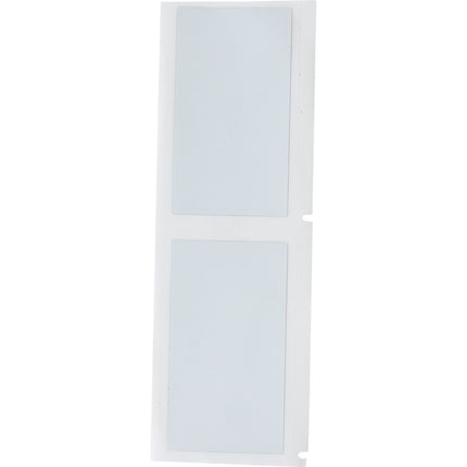 Metallised Matte Gray Polyester Labels for M610 M611 BMP61 M710 with media adapter and BMP71 with media adapter