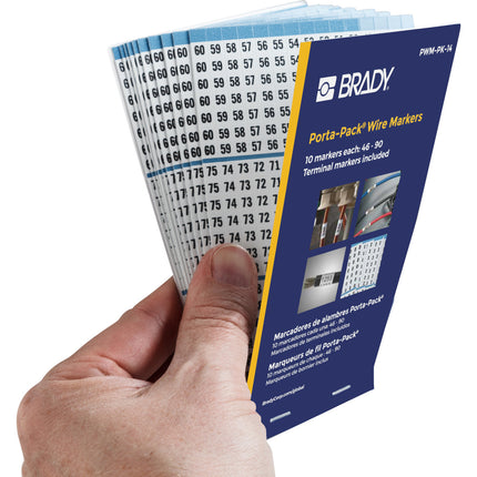PortaPack Wire Marker Books