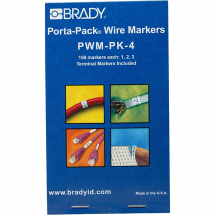 PortaPack Wire Marker Books