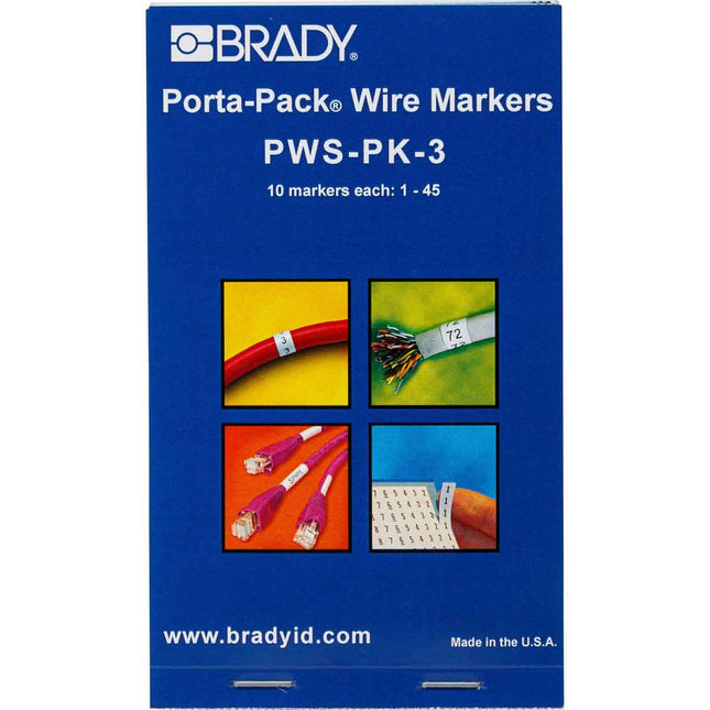 Selflaminating PrePrinted PortaPack Wire Books