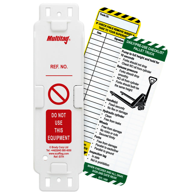 Pallet Truck Tag Kit
