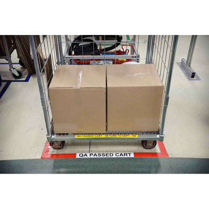 ToughStripe CAUTION ESD AREA Floor Tape