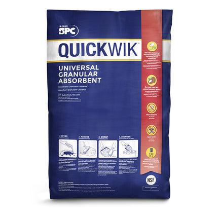 QUICKWIK Universal Granular Absorbent 50 litre Bags  Pallet of 48