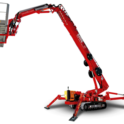 رافعة عنكبوتية هيدروليكية CMC S41 – ارتفاع عمل 41 متر، امتداد أفقي 19 متر

