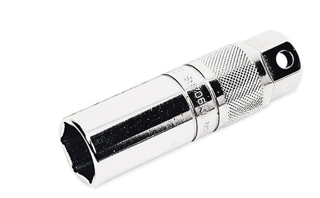 Snap-on 3/8" Drive 6-Point Metric 18 mm Flank Drive® Shallow Spark Plug Socket | S9711KA
