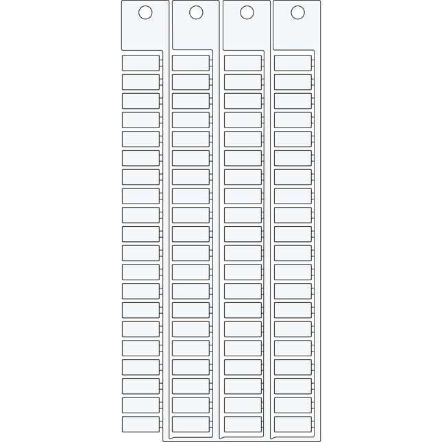 Terminal block tag for EN ABB 5x125 module