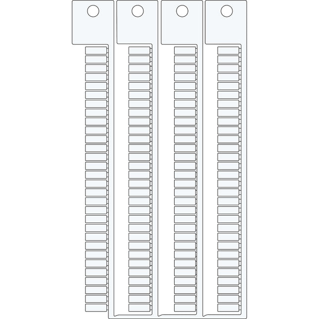 Terminal block tag 35 x 1035