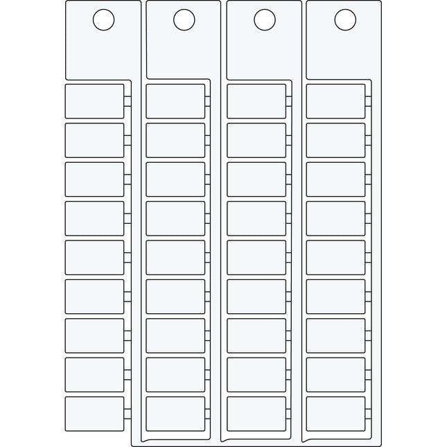 Terminal block tag for WA I O SYS 12X7