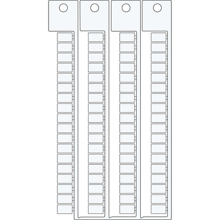 Terminal block tag for SS WI TE 6X106 module