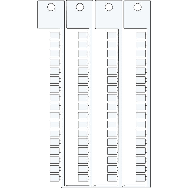 Terminal block tag SI 5X7