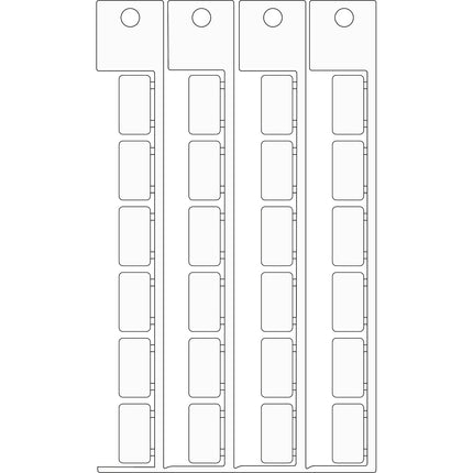 ABB 9X17 component tag