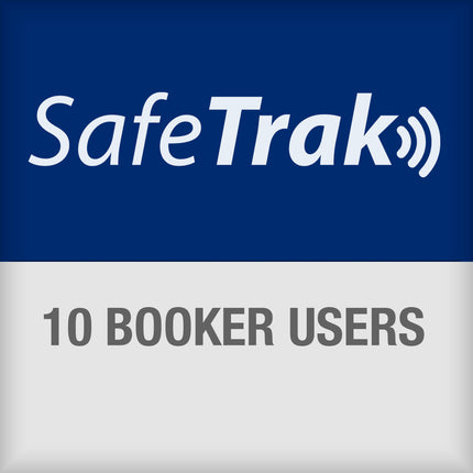 SafeTrak Pack of 10 booker users