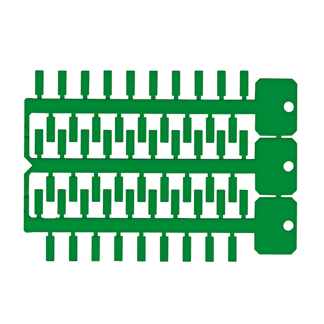 4x12mm 3tree green ACS tag