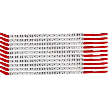 Clip Sleeve Wire Markers Size 10