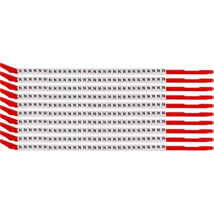 Clip Sleeve Wire Markers Size 10