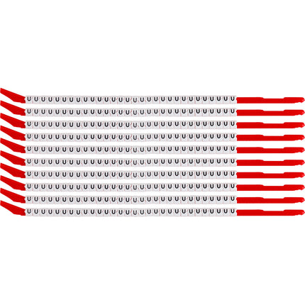 Clip Sleeve Wire Markers Size 10