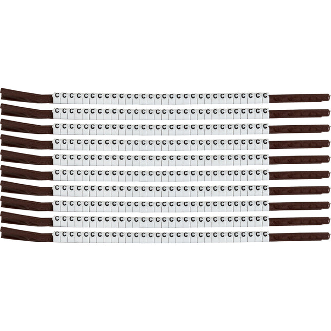 Clip Sleeve Wire Markers Size 15