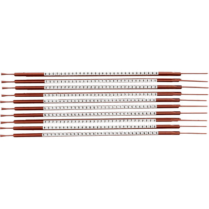 Clip Sleeve Wire Markers Size 03