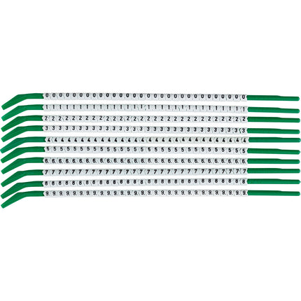 Clip Sleeve Wire Markers Size 09