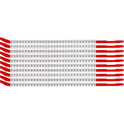 Clip Sleeve Wire Markers Size 10