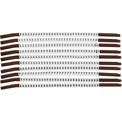 Clip Sleeve Wire Markers Size 15