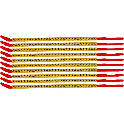 Clip Sleeve Wire Markers Size 10