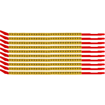 Clip Sleeve Wire Markers Size 10