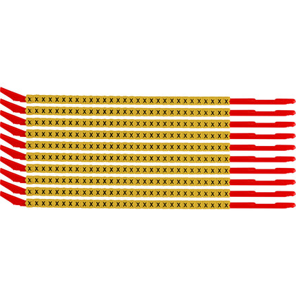 Clip Sleeve Wire Markers Size 10