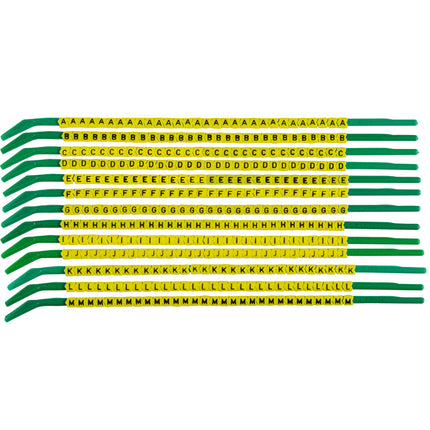 Clip Sleeve Wire Markers Size 09