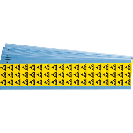 Labels  Electrostat safety