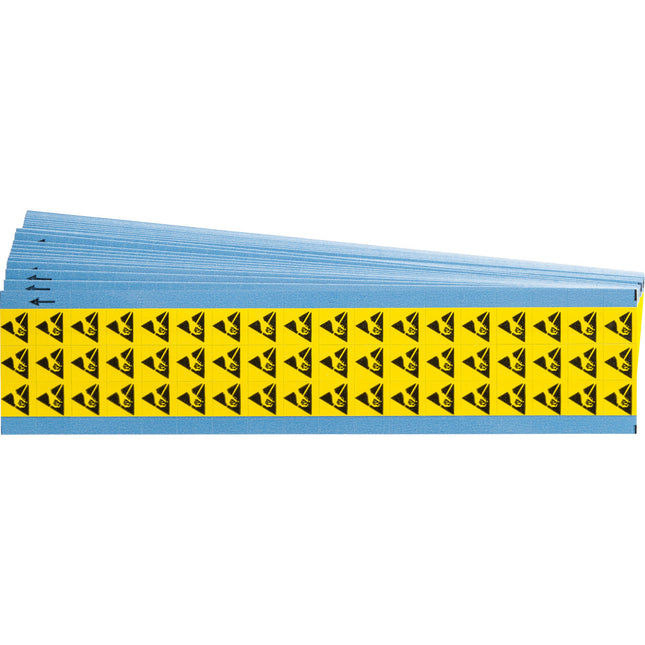 Labels  Electrostat safety