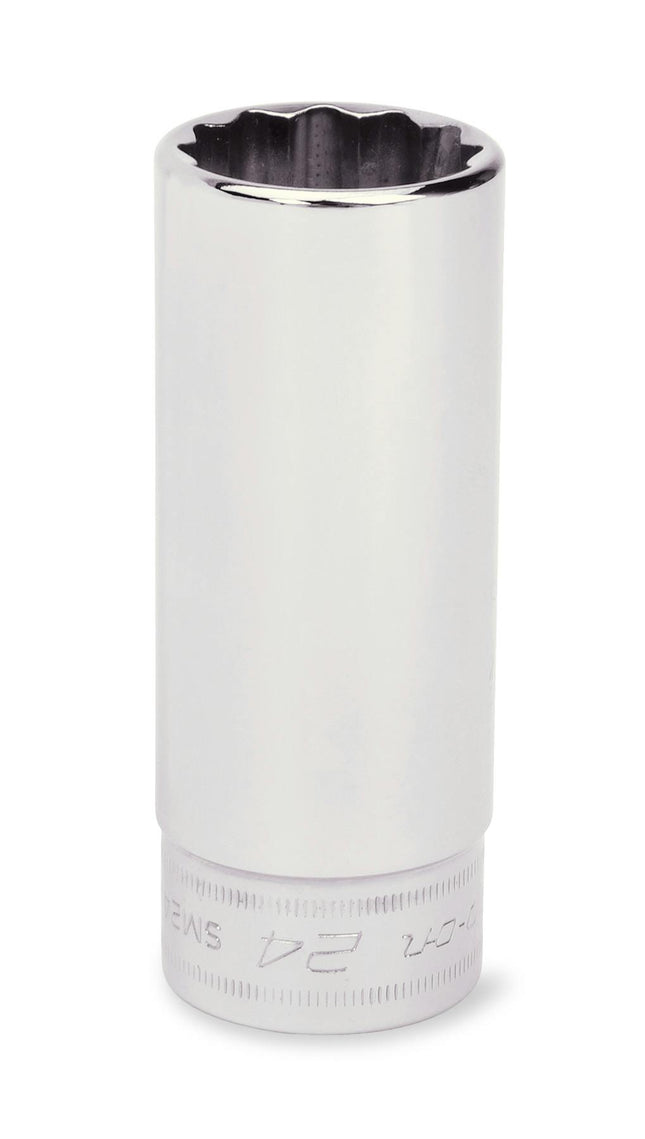 Snap-On Tools@Height 1/2" Drive 12-Point Metric 23 mm Flank Drive® Deep Socket | THSM23