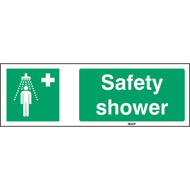 ISO Safety Sign  Safety shower